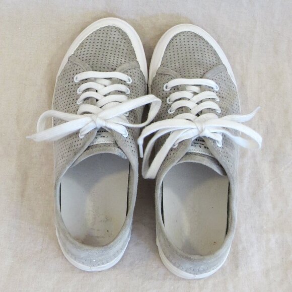 Rag & Bone Standard Issue Perforated Suede Leather Sneakers SIZE 39.5 (US 9.5) - Picture 8 of 12